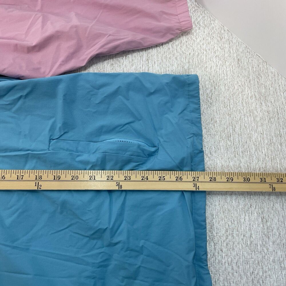 Odd Future Mens M Neon Colorblock Pink Yellow Blue Anorak Jacket ** READ** - Picture 6 of 8